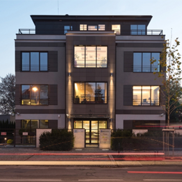 Projekt budynku biurowego w Poznaniu